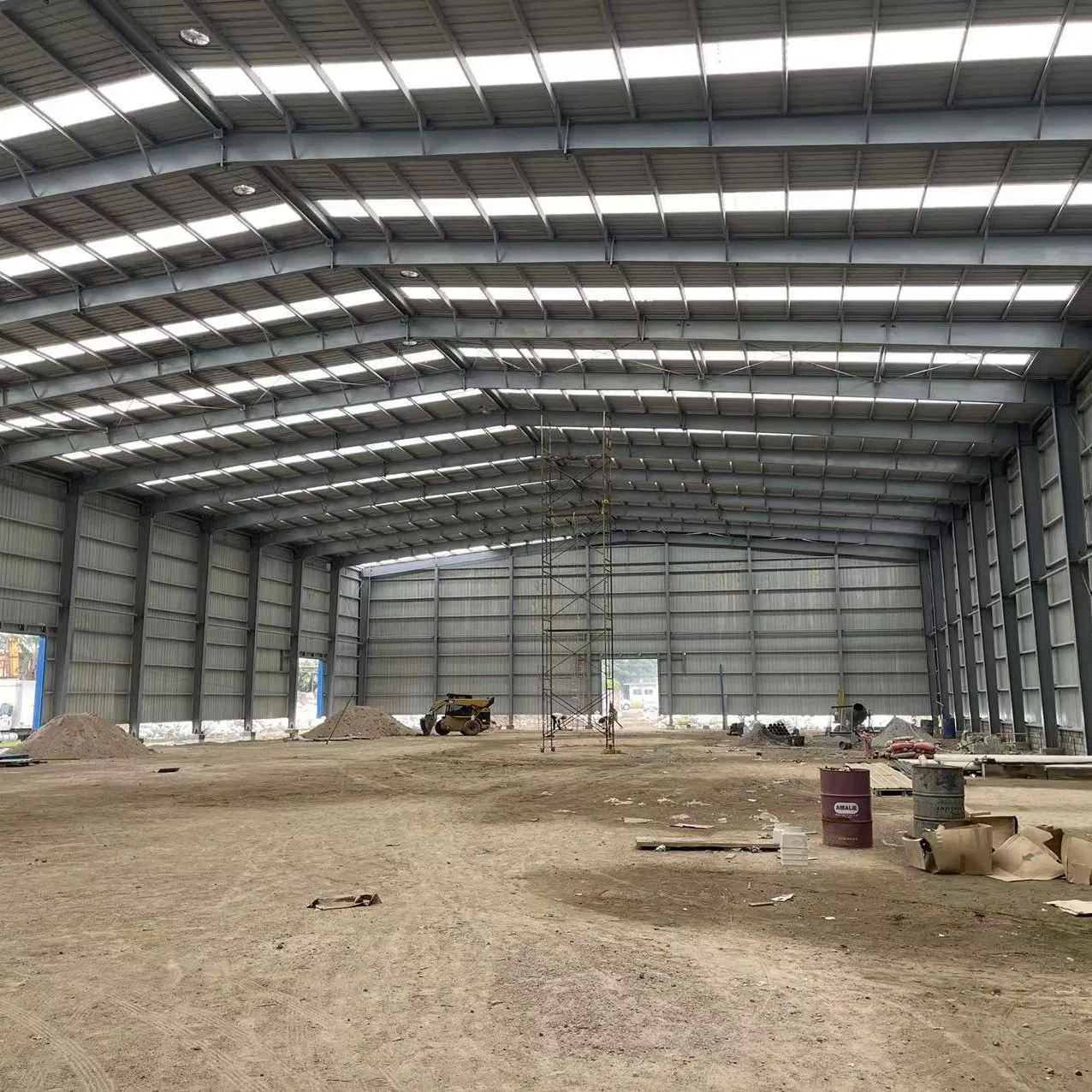 Large Span Light Weight Steel Structure Building for Warehouse/Workshop/Shed