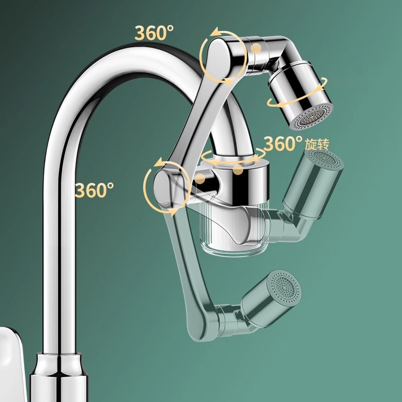 Аэратор-фильтр для смесителя Sanipro с вращающейся трубкой