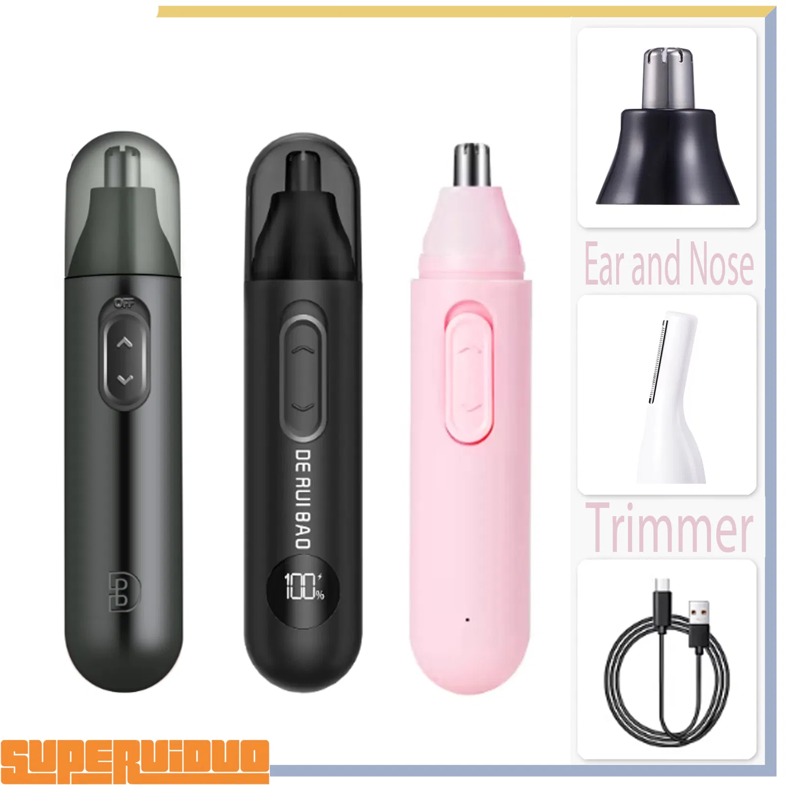 Business Executive Grooming Essential Portable Nose Hair Trimmer
