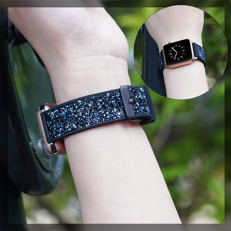 Factory Customize Apple Bands Strap Silicone Wholesale Watch Band