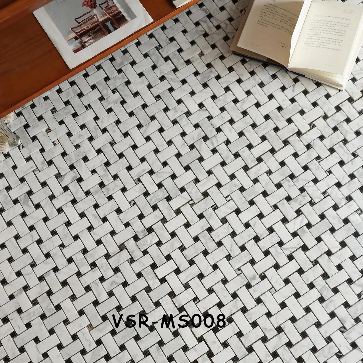 Мозаичная плитка из мрамора для пола и стен