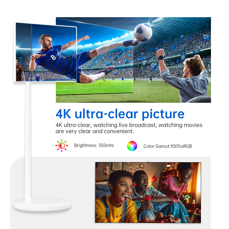 Портативный Android TV 15 дюймов с WiFi и сенсорным экраном