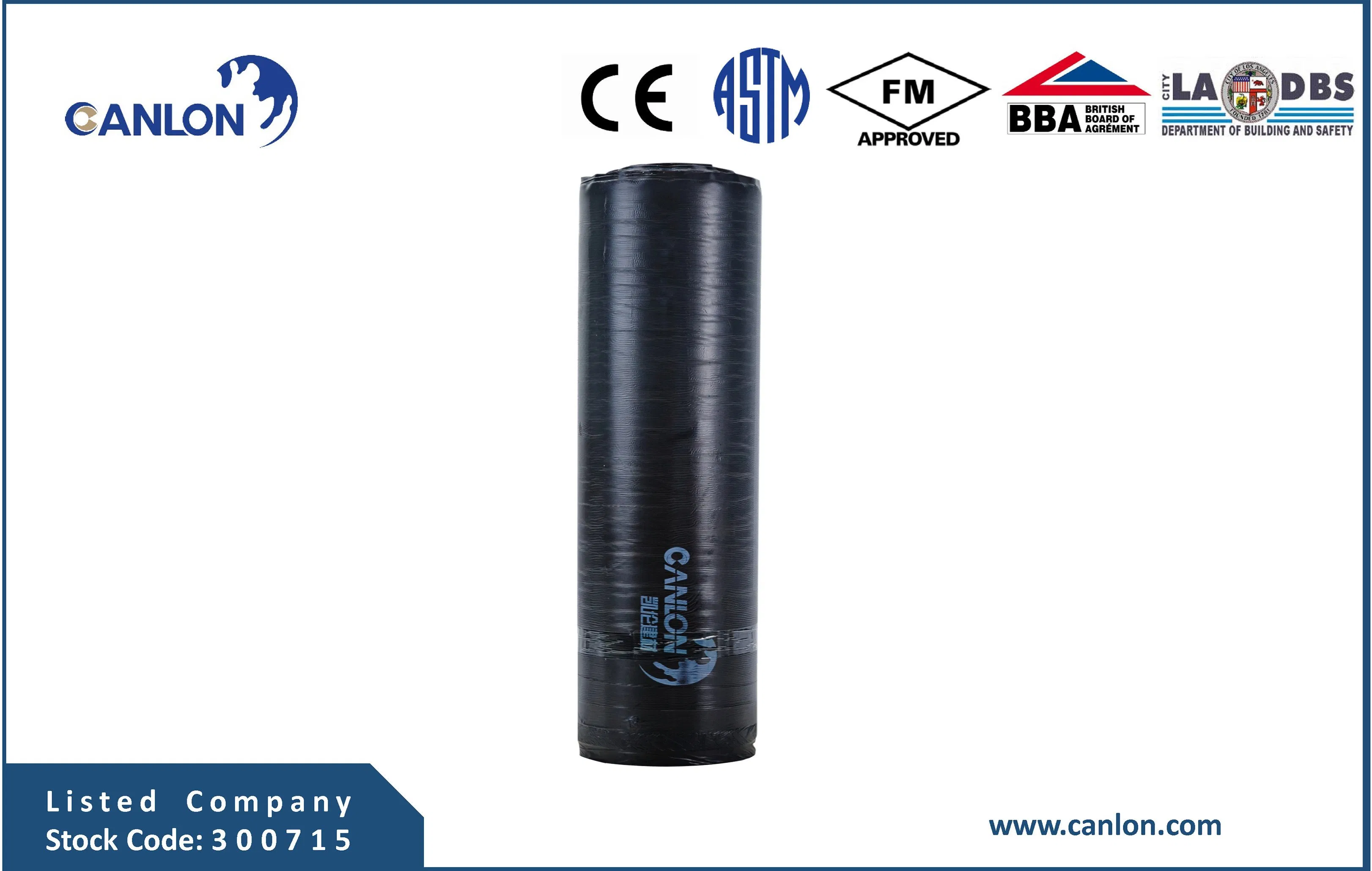 Migration-Blocking Asphalt Based Waterproofing Membrane-Cross Laminated