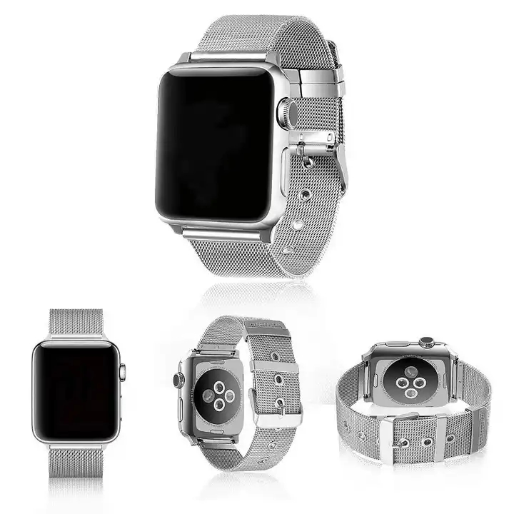 Customized Metal Mesh Loop Watch Strap/Band for Apple Watch