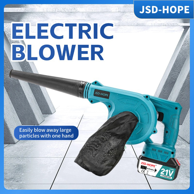 21V Brushless Blower and Vacuum Cleaner in One Unit