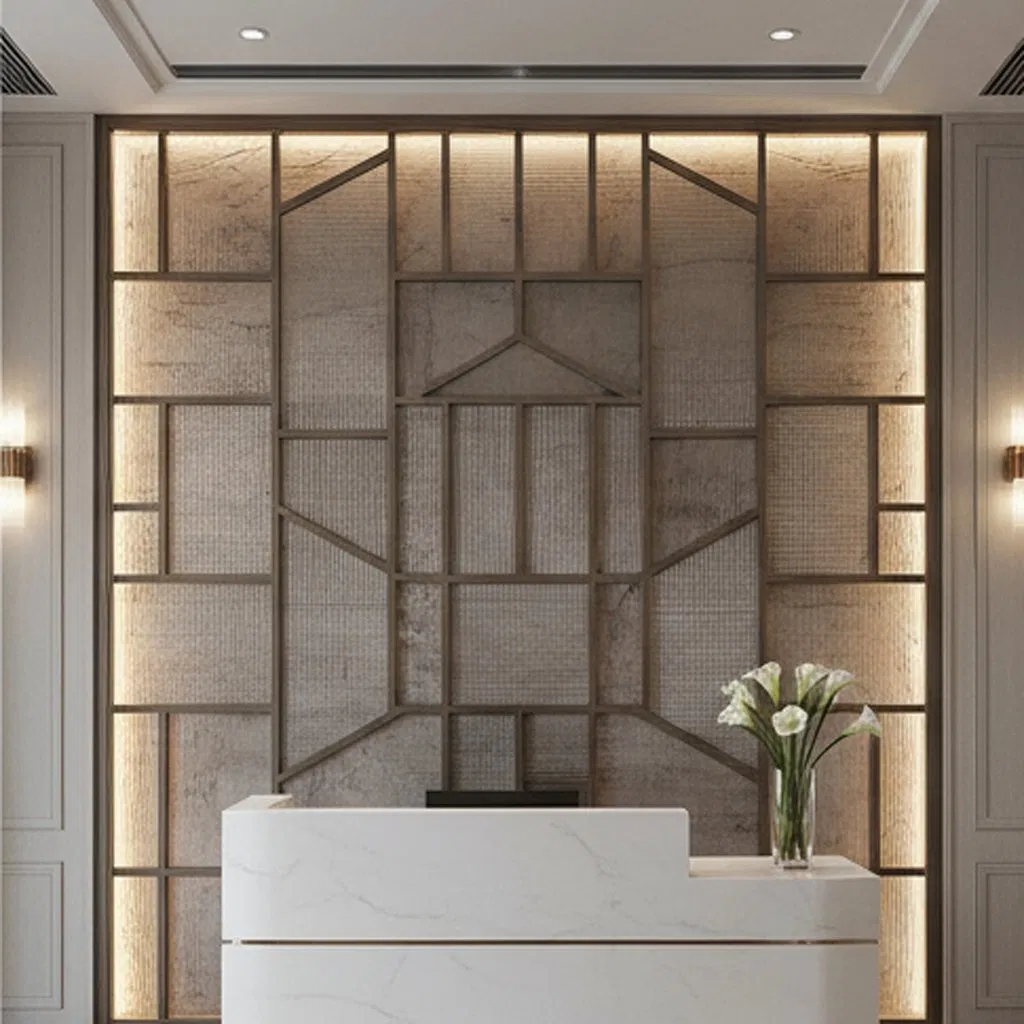 High-Quality Laminated Glass for Modern Foyers and Entrances