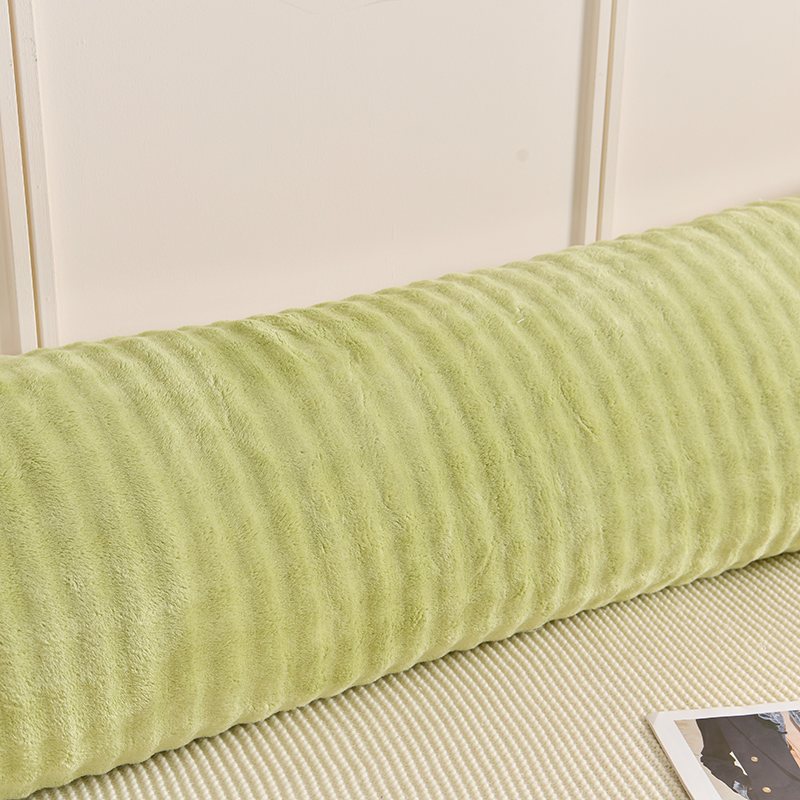 Long Sleeping Winter Warm Bed Pillow Cover Artificial Fur Super Soft Large Body Pillow Case for Side Sleeper