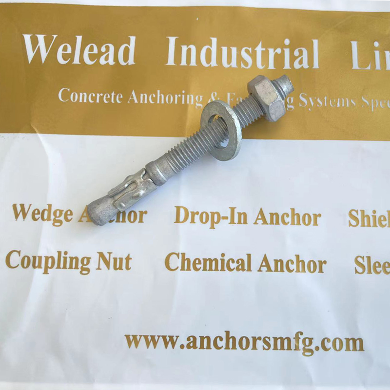 Анкерный болт 10x95 с клип-гайкой, оцинкованный