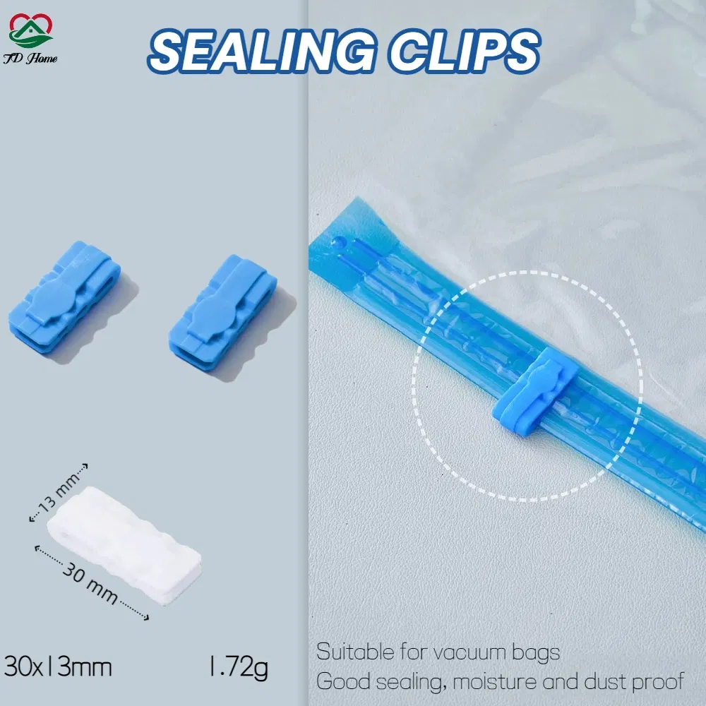Reusable Versatile Vacuum Sealer Clips for Vacuum Zipper Bags