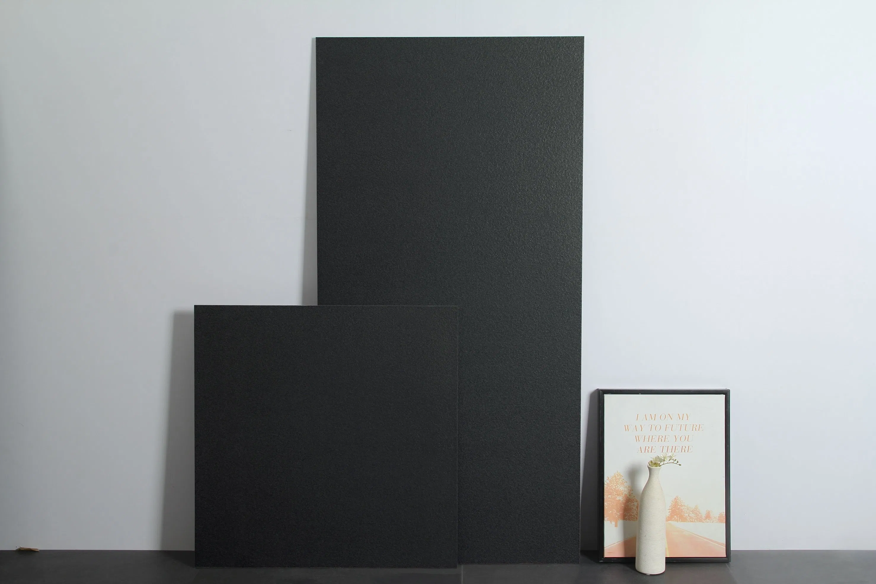 Серый матовый противоскользящий кафель 60x60 для пола и стен