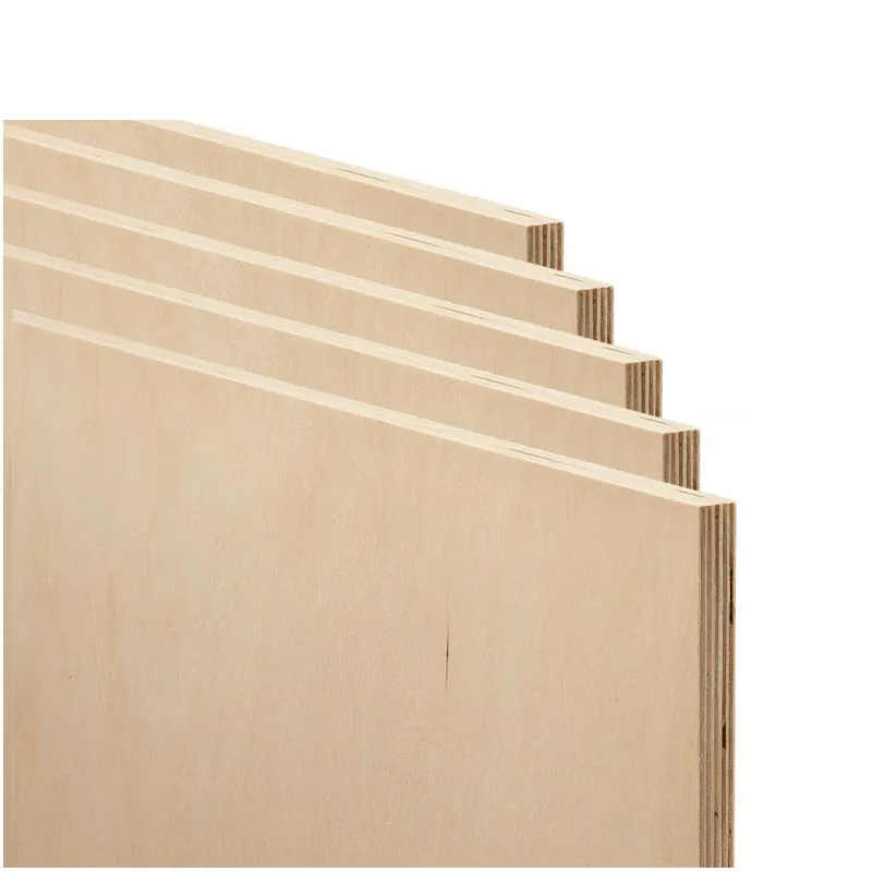 China Manufacture AA Grade 18mm Birch Plywood for Kitchen Cabinet