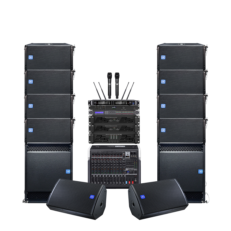 Chordio Vn110 Passive PA DJ Party Sound System Single 10 Inch Professional Audio Line Array Loud Speaker for Church