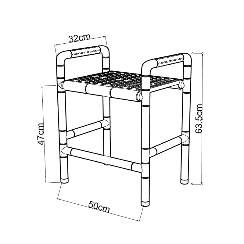 Shower Chair Seat Bathroom Seat Bath Chair