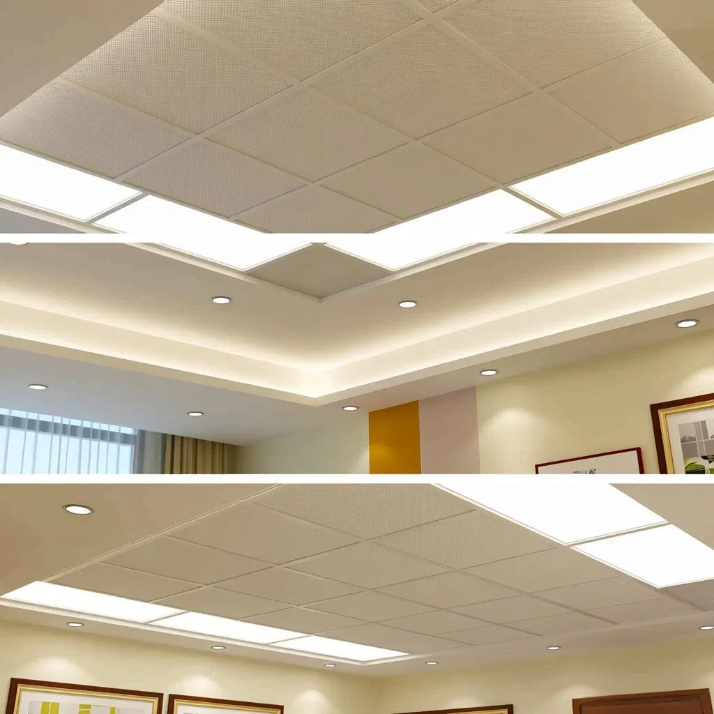 Cheap Acoustic Fiberglass Decorative Ceiling Tiles with Sound Absorption