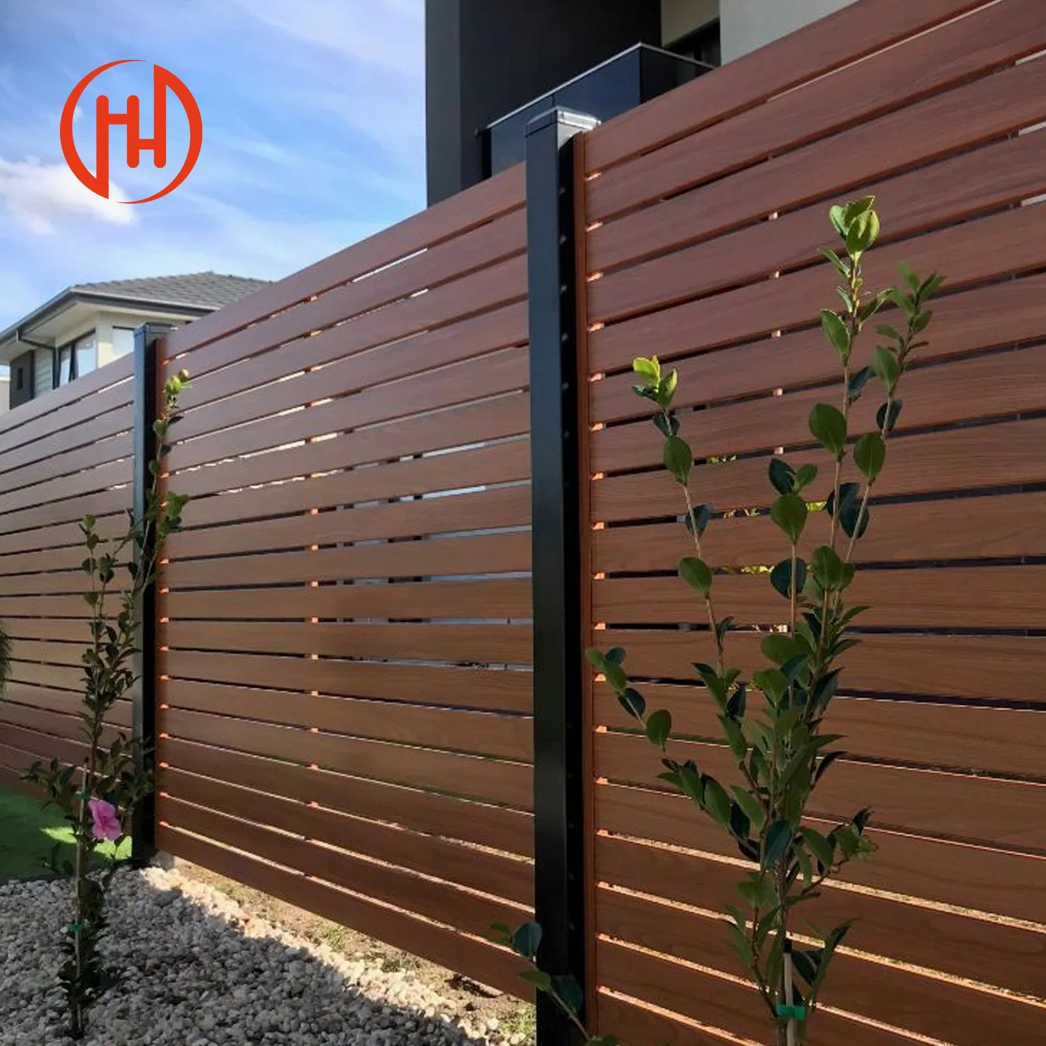 Aluminum Garden Fence Slats Aluminum Vertical Slatted Fence Panel