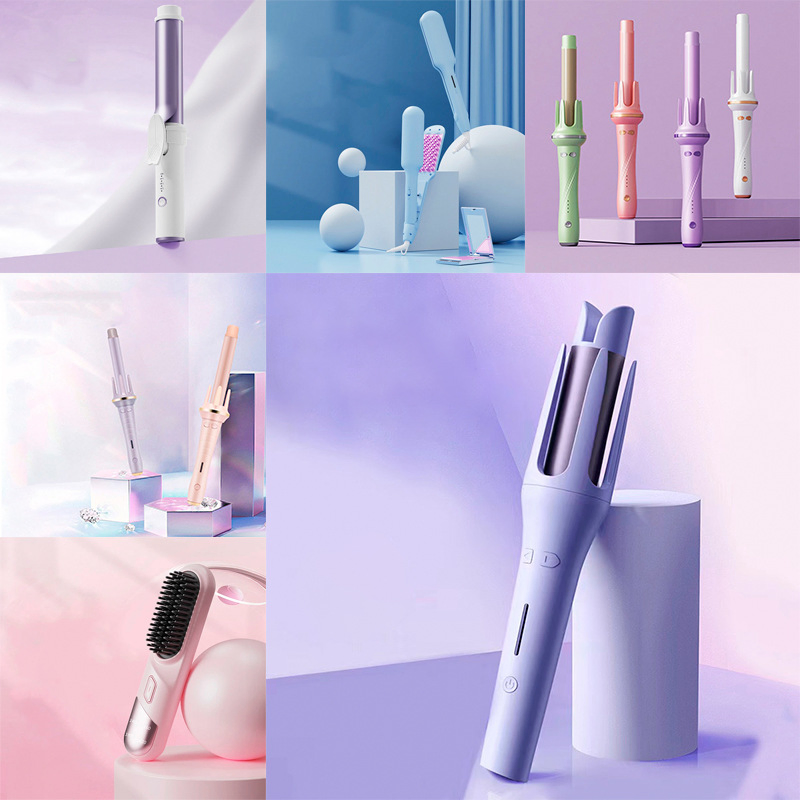 Fully Automatic Electronic Negative Ion Non Damaging and Long-Lasting Portable Hair Curler