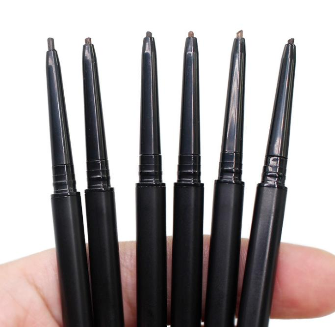 Custom Logo 6 Colors Waterproof Double Sided Eyebrow Pencil