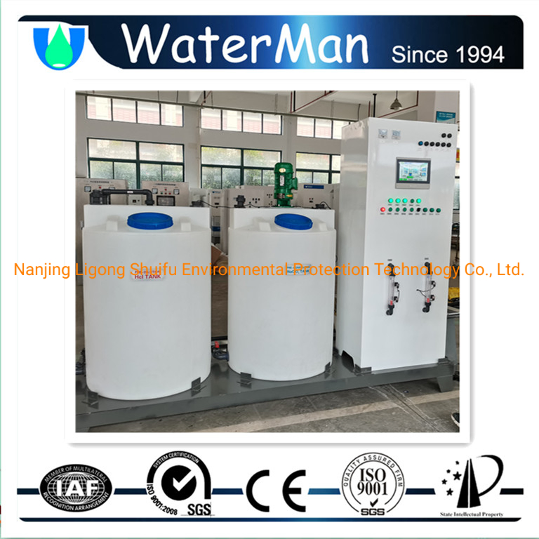 Auto Control Chlorine Dioxide Generator 50g/H with PLC