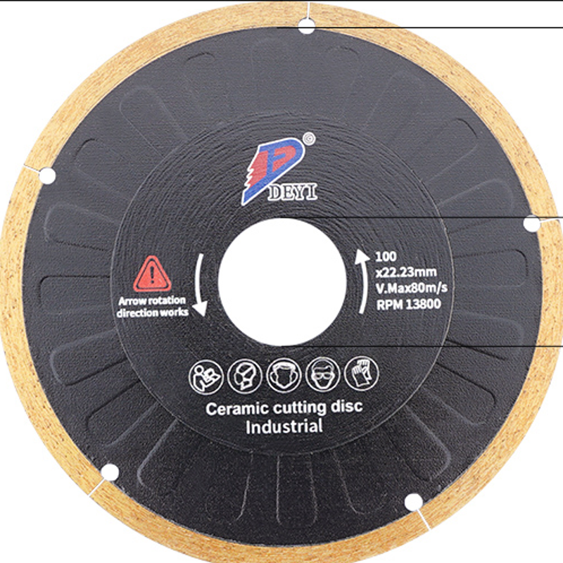 European Market Super Thin Diamond Cutting Blade 100mm Disc