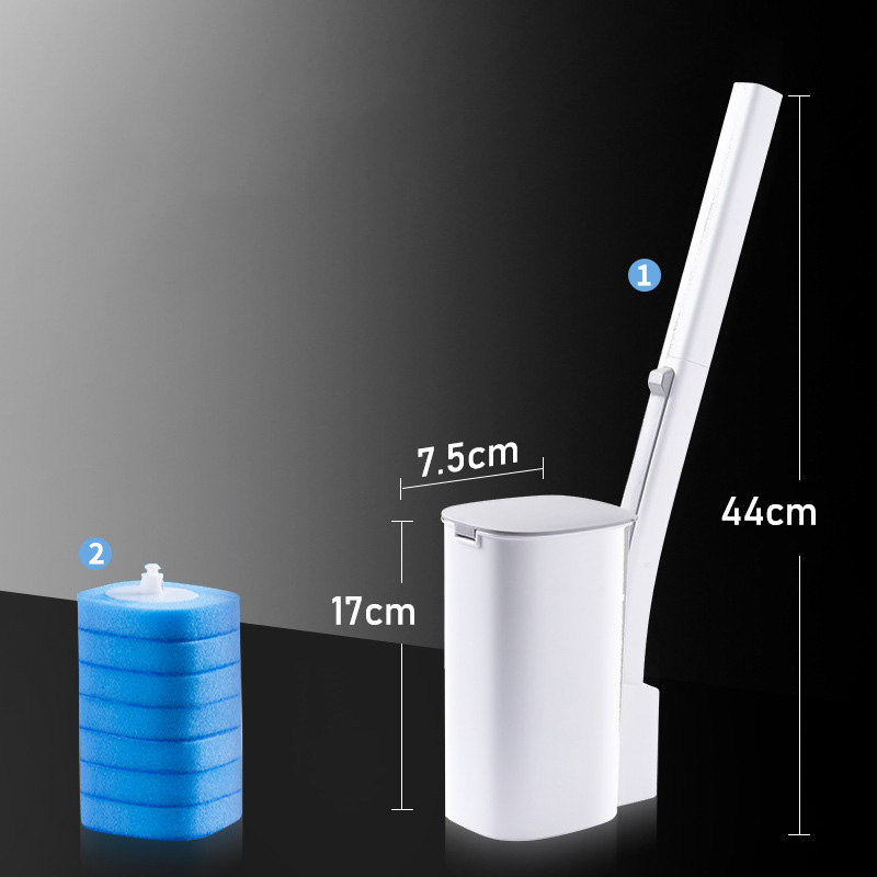 Toilet Bowl Cleaner Bathroom Disposable Sponge Scrubber Esg22315