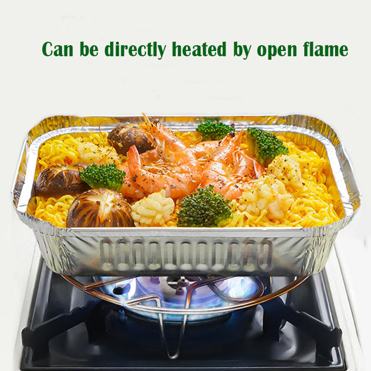Fine Quality Aluminium Foil Trays Containers for Food Baking Cooking
