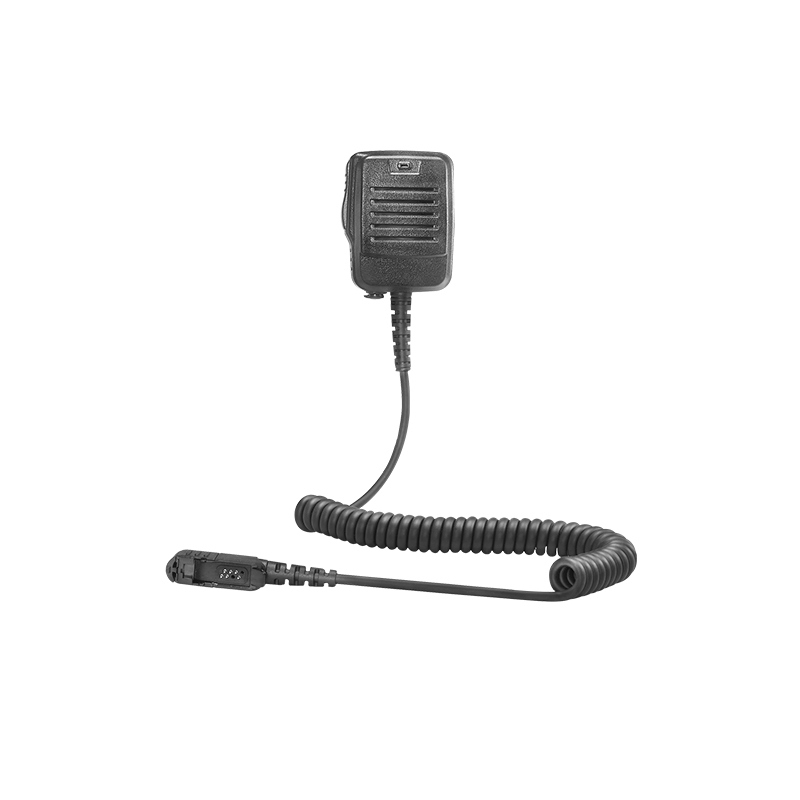 IP67 Waterproof Walkie-Talkie Speaker & Mic Portable Communication System for Firefighters Wired XLR Connector