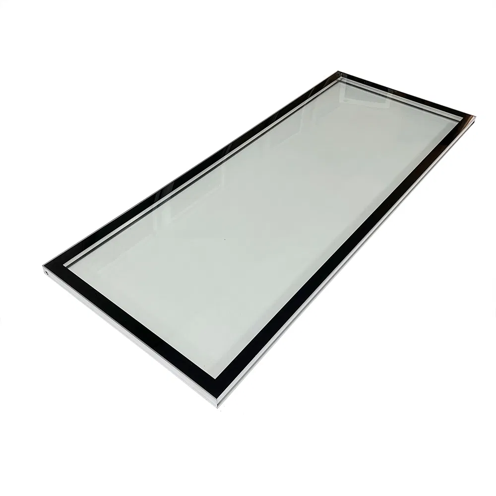 Black Showcase Tempered Glass Door for Visi Chiller