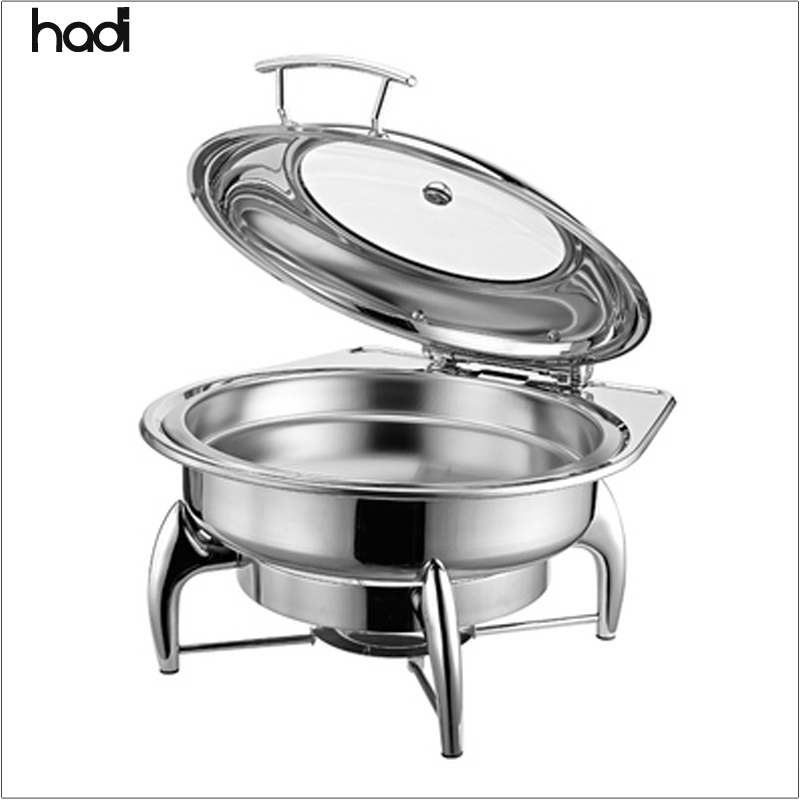 2025 New Arrival Catering Chafing Dish of Buffet Catering Stainless Steel Full Szie 5 Star Hotel Buffet Chafing Dish Gold