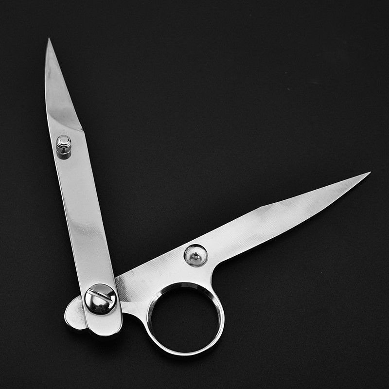 All Metal Heavy-Duty Sewing Scissors, Stainless Steel Scissors Household Tailor Cloth Fabric Cutting Scissors
