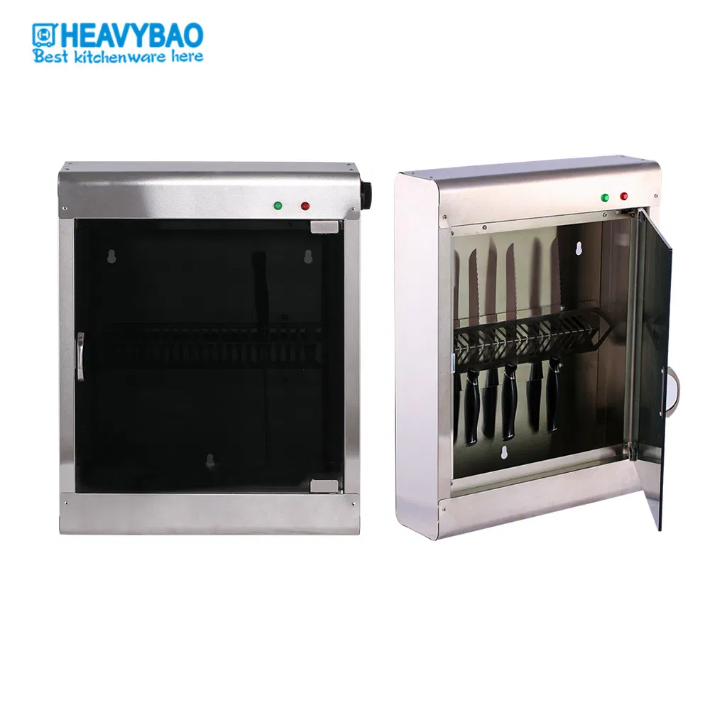 Heavybao Cutlery Rack UV Sterilizer Disinfection Sterilization Cabinet