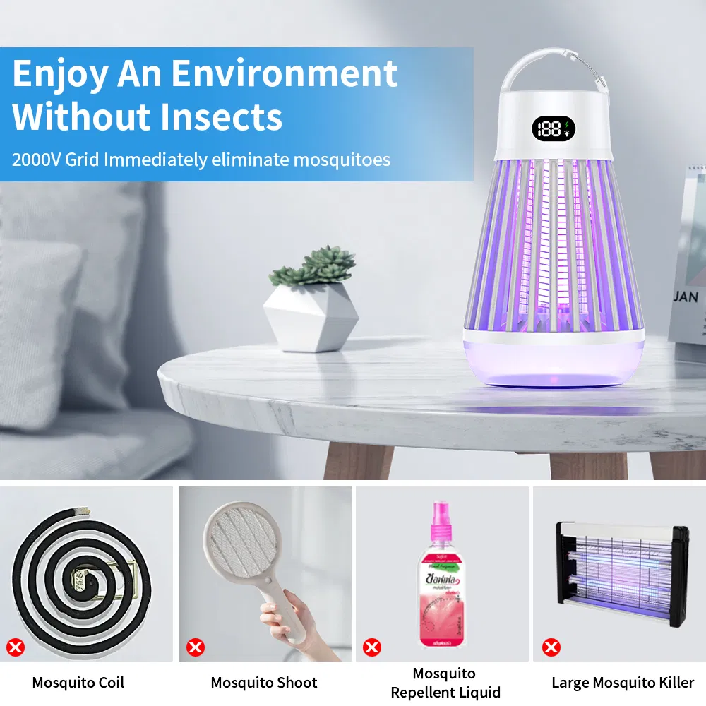 Mosquito Killing Lamp Portable Mosquito Killing Lamp Rechargeable