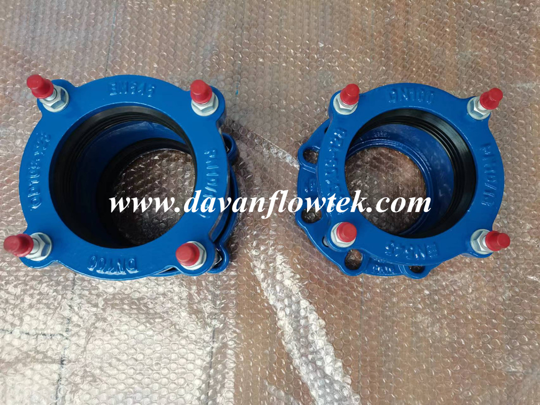 Pn10/16 Ductile Iron Ggg50 Coupling Dismantling Joint Carbon Steel Ductile Iron Pipe Fitting Flange Adaptor China Factory Pipe Universal Coupling