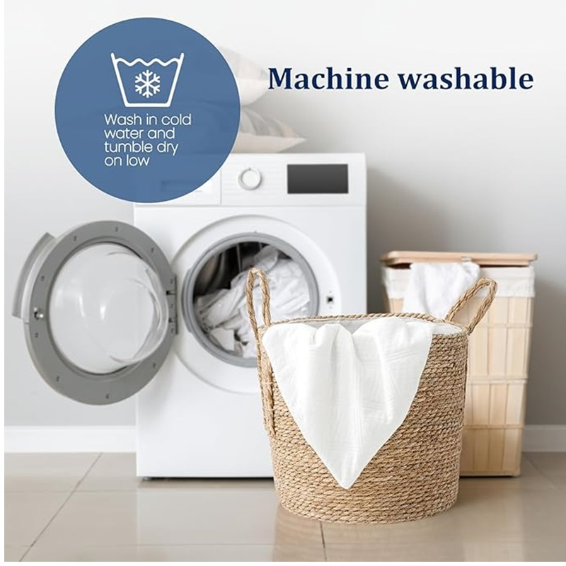 Luxury Air-Permeable Viscose 3D Air Layer Waterproof Pillow Cover Encasement with Zipper