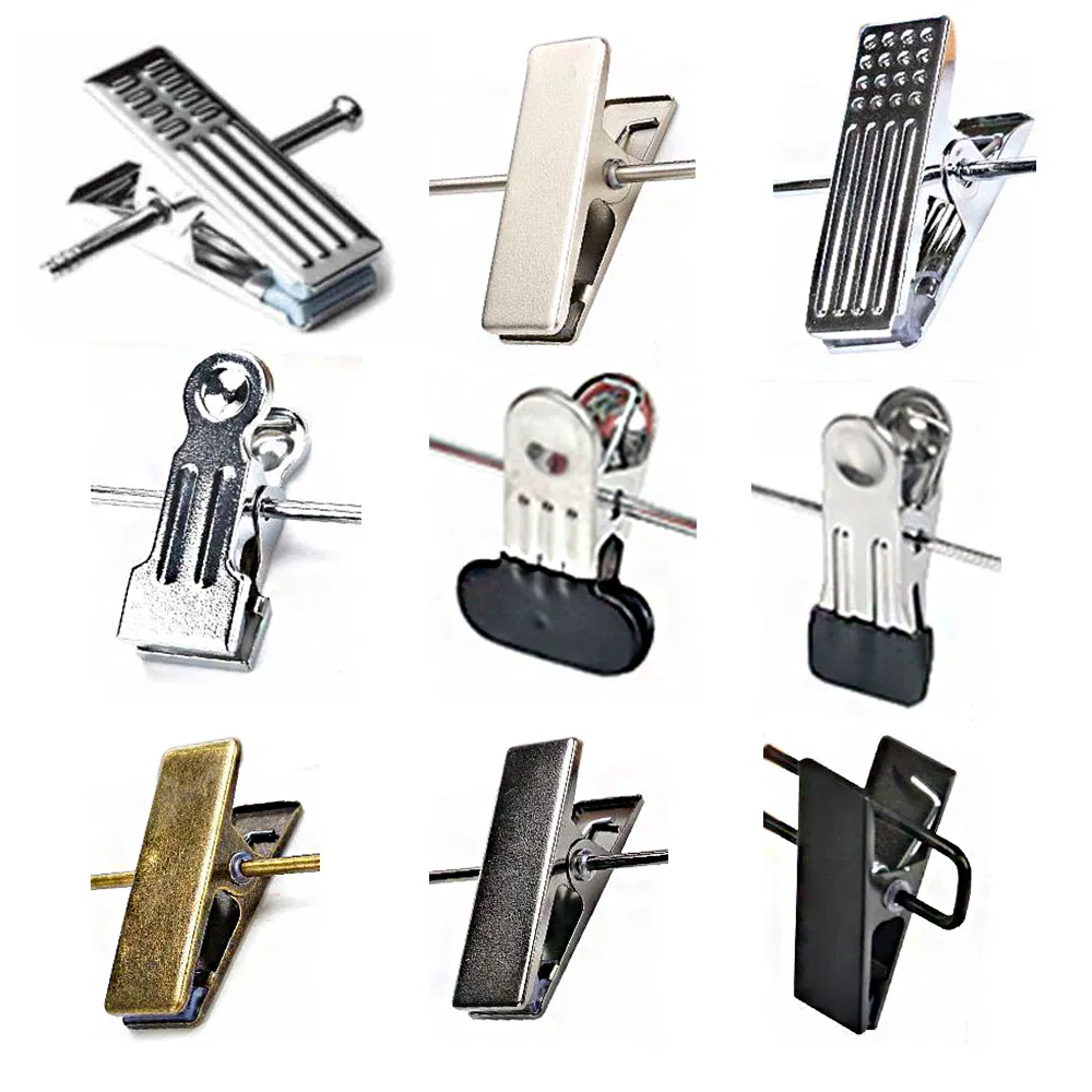 Accessories Non-Slip Rubber Metal Wire Clips&Metal Galvanized Hook with Zinc, Nickel, Chrome Plated for Garment, Clothes, Wooden, Plastic Hangers Accessory Part