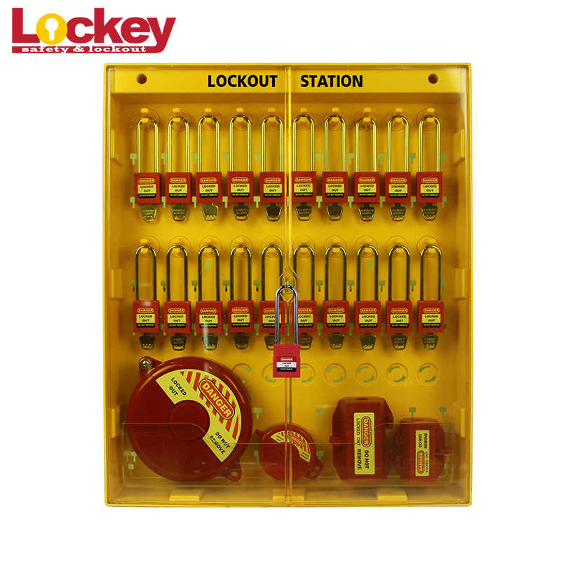 Wall Mounted Combination Advanced Industrial Safety Lockout Station