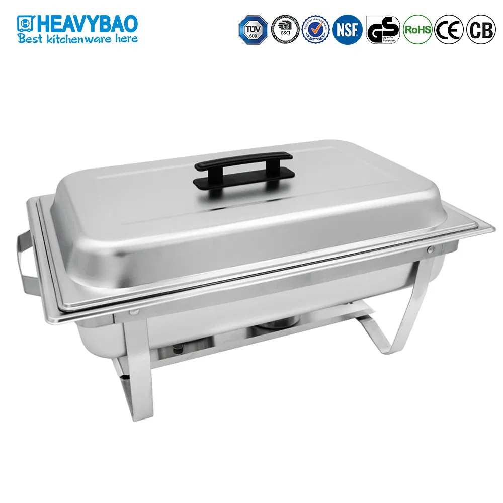 Heavybao Economy Food Warmer Stainless Steel Chafing Dish for Buffet