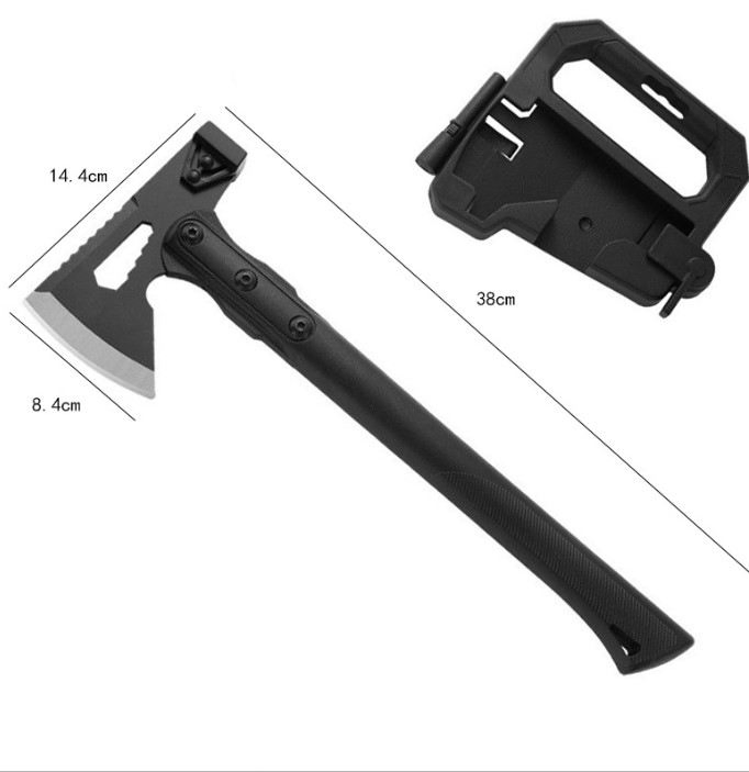 Free Sample Outdoor Camping Survival Fireman Axe with Nylon Fiberglass