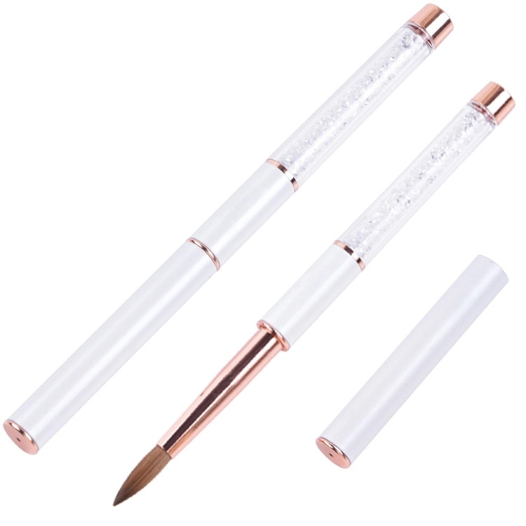 Wholesale Private Handle Kolinsky Acrylic Nail Brush for Nail Salon Nail Art Tips