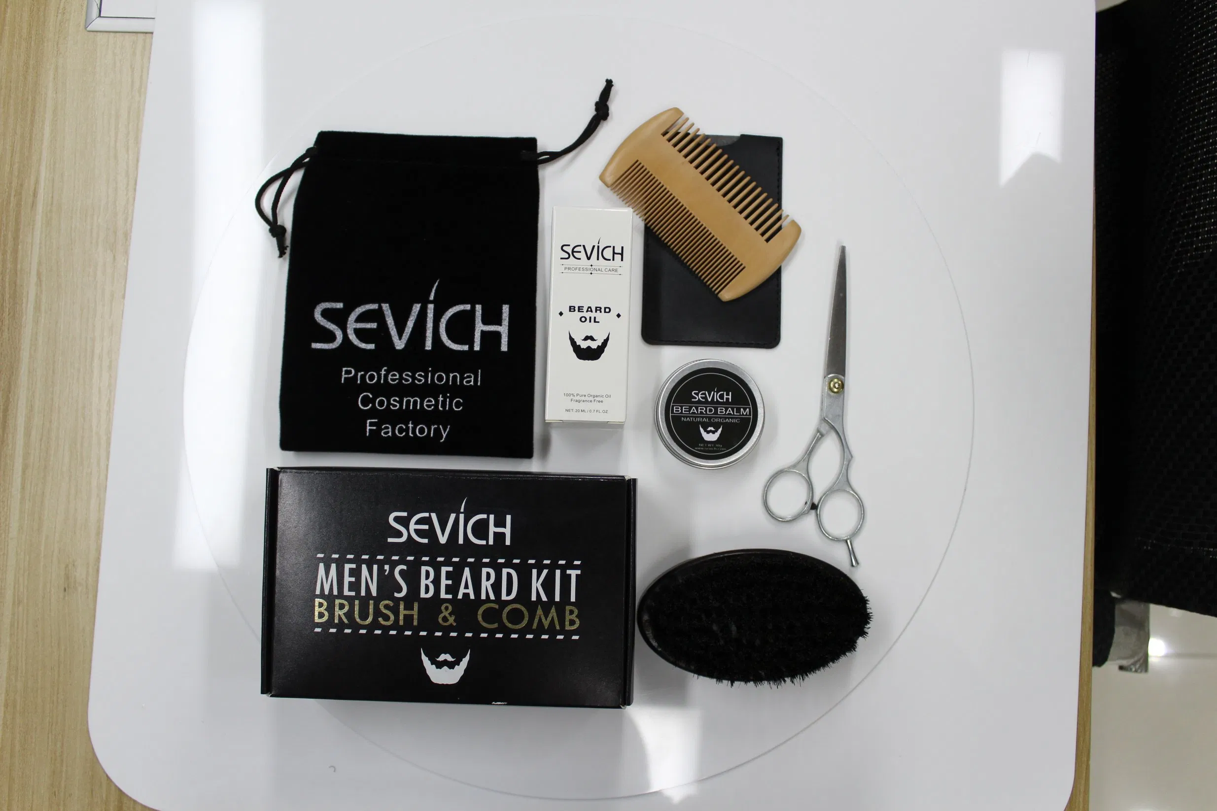 Wholesale Price High Quality Mens Beard Oil Care Kit