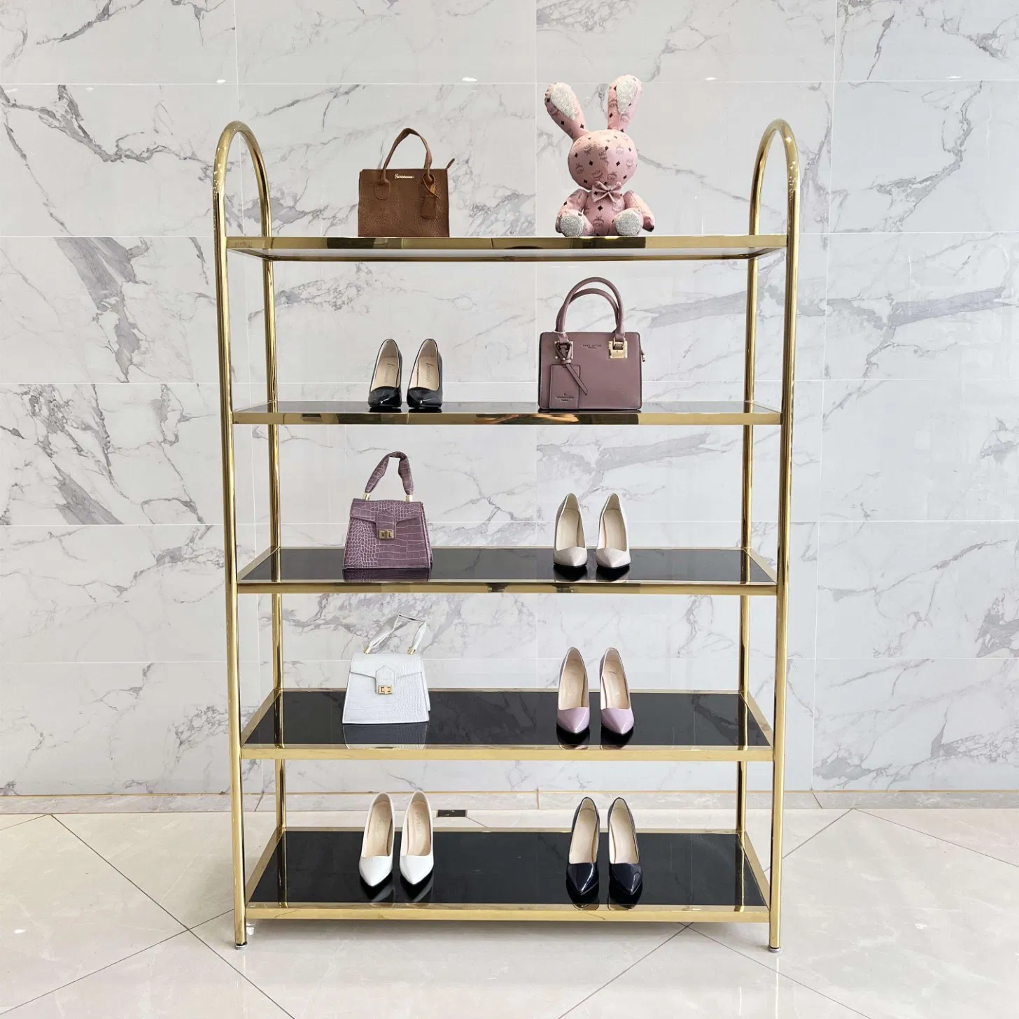 Retail Shoes Display Stand Multi-Layer Shoes Racks Shelf for Shoe Store Furniture