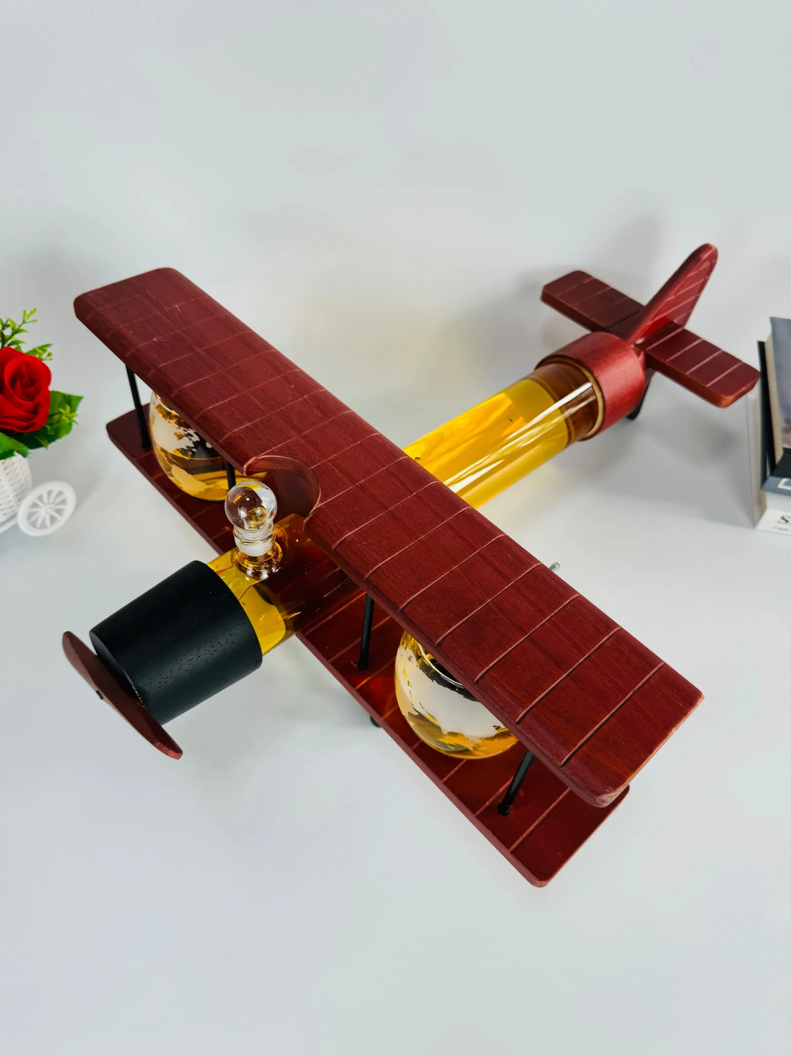 High Borosilicate Glass Decanter Set with Elegant Design