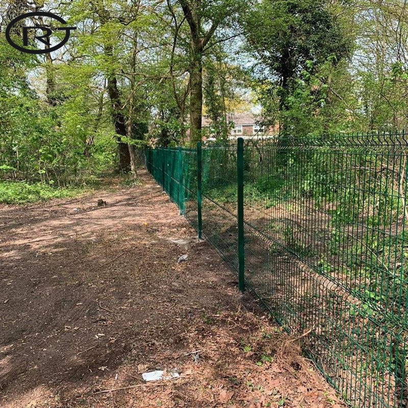 High Security 358 Welded Mesh Fence Galvanized Clear View Anti Theft Fence