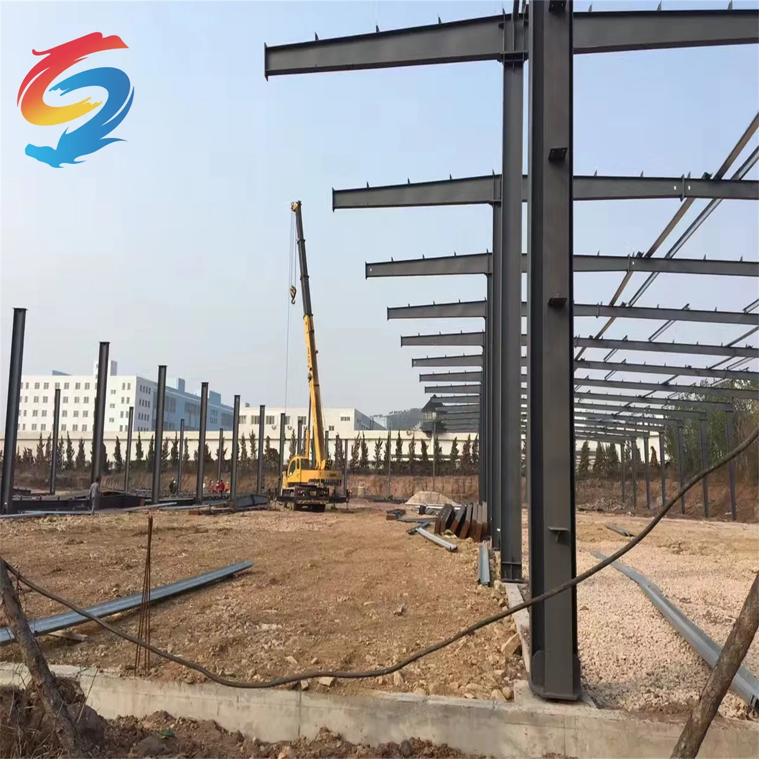 Prefab Steel Structure Modern Design Commercial Office Building with Easy Install