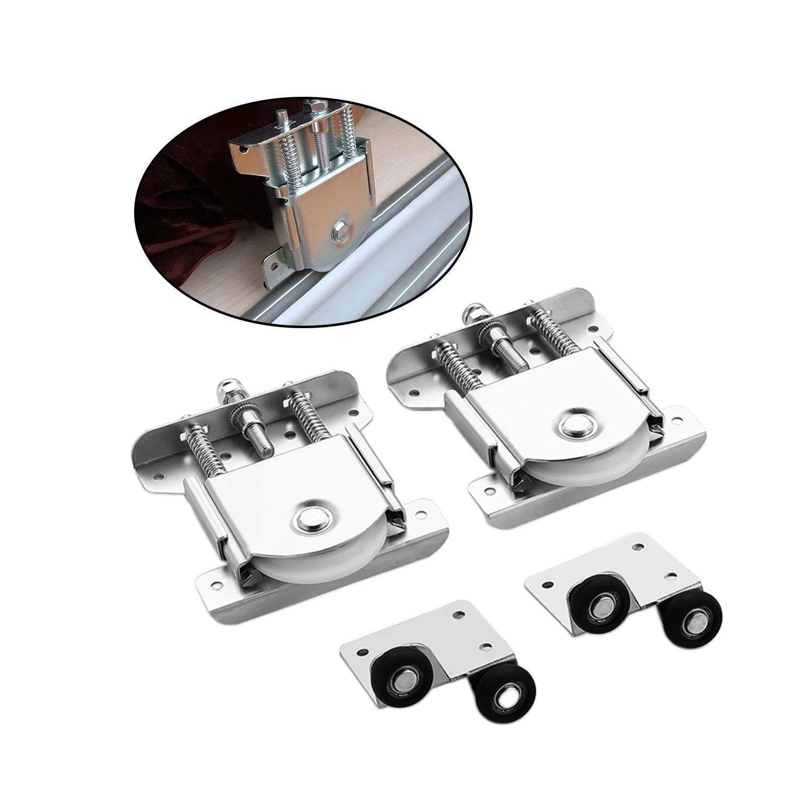 Wardrobe Sliding Door Pulley Heavy Duty Cabinet Sliding Door Roller