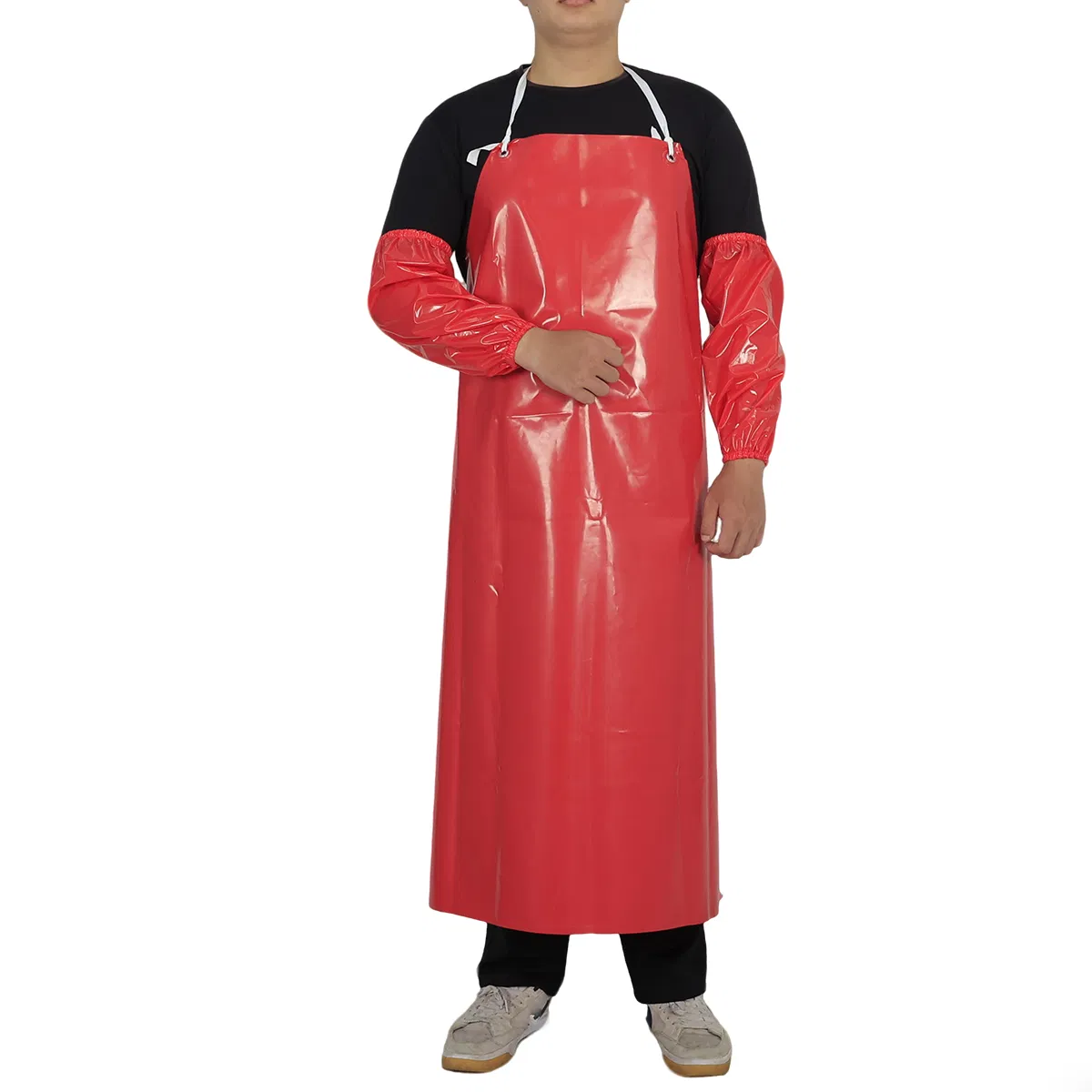 Food Processing Industry Durable PVC/TPU Chemical Resistant Apron Waterproof Rubber Apron