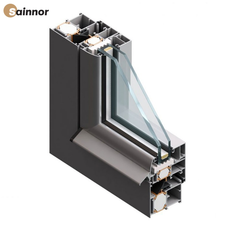 Factory Price Building Material Aluminium Alloy Extrusion Frame Thermal Break Aluminum Profile for Sliding Folding Casement Fixed Shutters Door Window