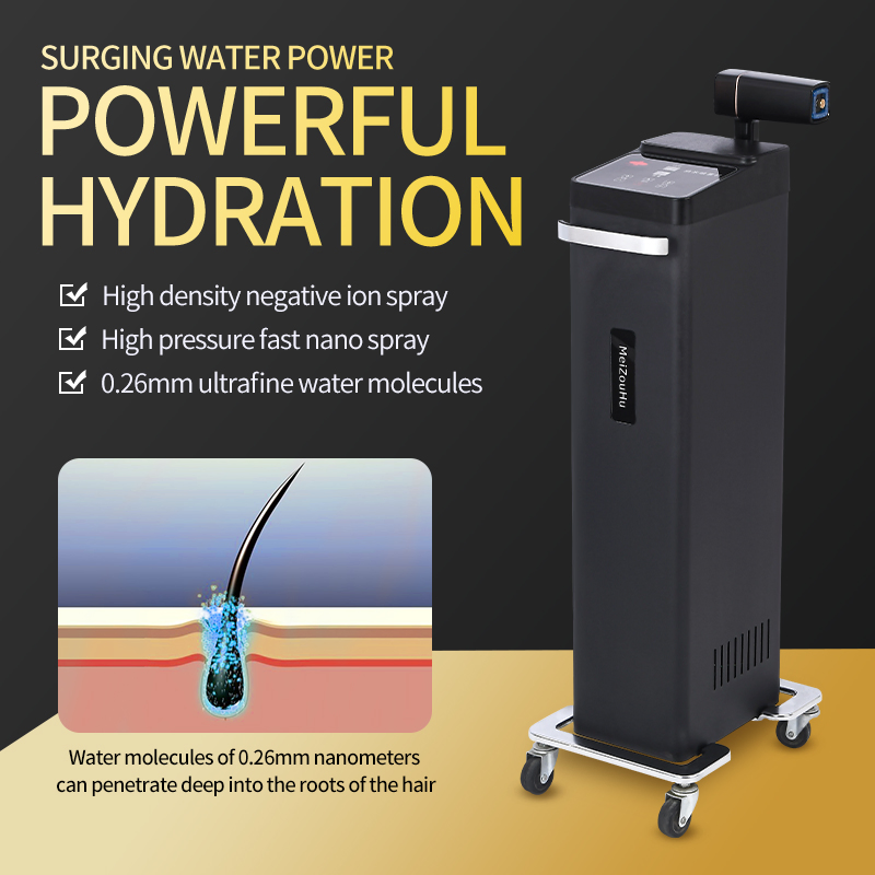 Hair Salon Steamer Nano Micro Mist Machine with Portable Sprayer and Steamer for Hair Cold/Hot Oil Treatment