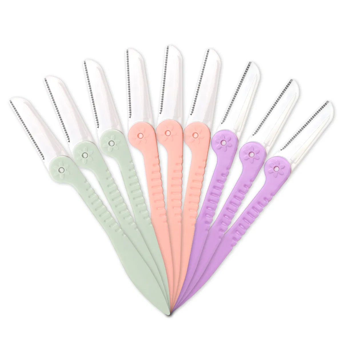 Precision Facial Hair Shaver and Eyebrow Razor Set