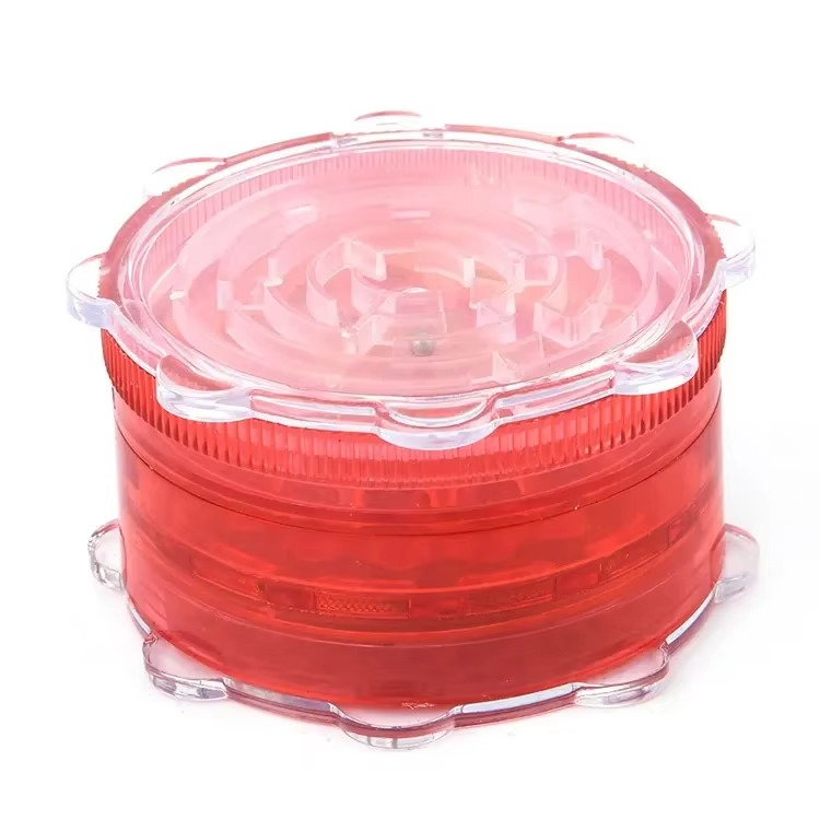 One-Hand Operation Multi Layer Design Efficient Grinding Plastic Grinder Tool