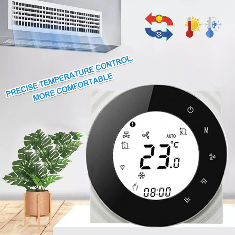 Digital Programmable Temperature WiFi Smart Thermostat Controller for Air Conditioning